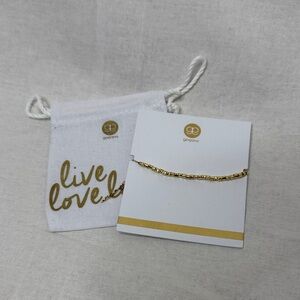 Gorjana 18K gold Plated Laguna Adjustable Bracelet